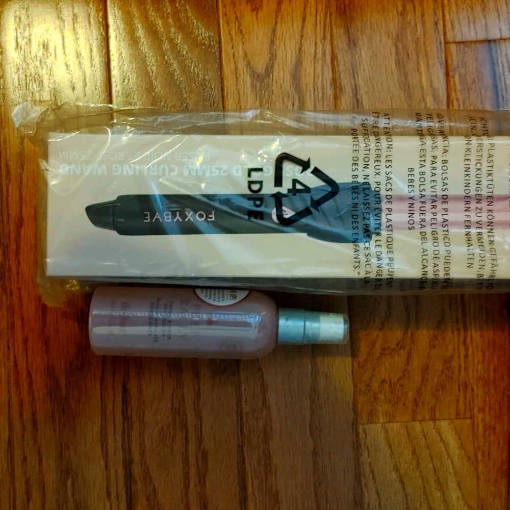 Foxybae 25 mm Curling Wand and Drybar Prep Rally